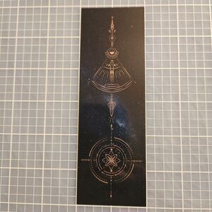 10/$10 Night Sky Bookmark Celestial Geometry Astral Geometric Stars Moon…